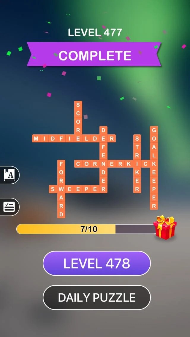 Word Slices Level 477 » Qunb