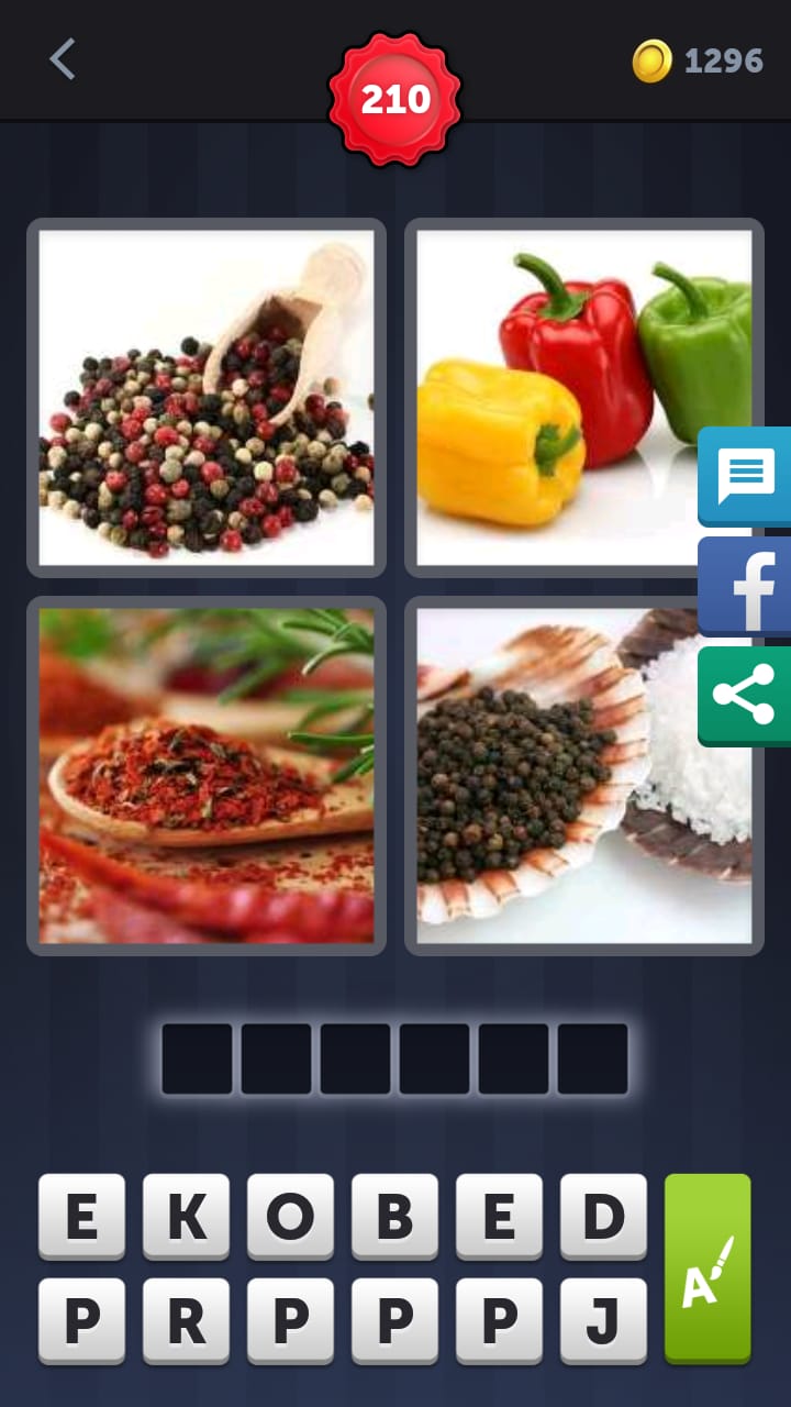 4 Pics 1 Word Level 210 Answer » Qunb