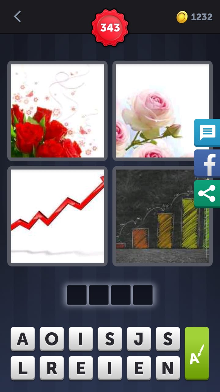 4 Pics 1 Word Level 343 Answer » Qunb