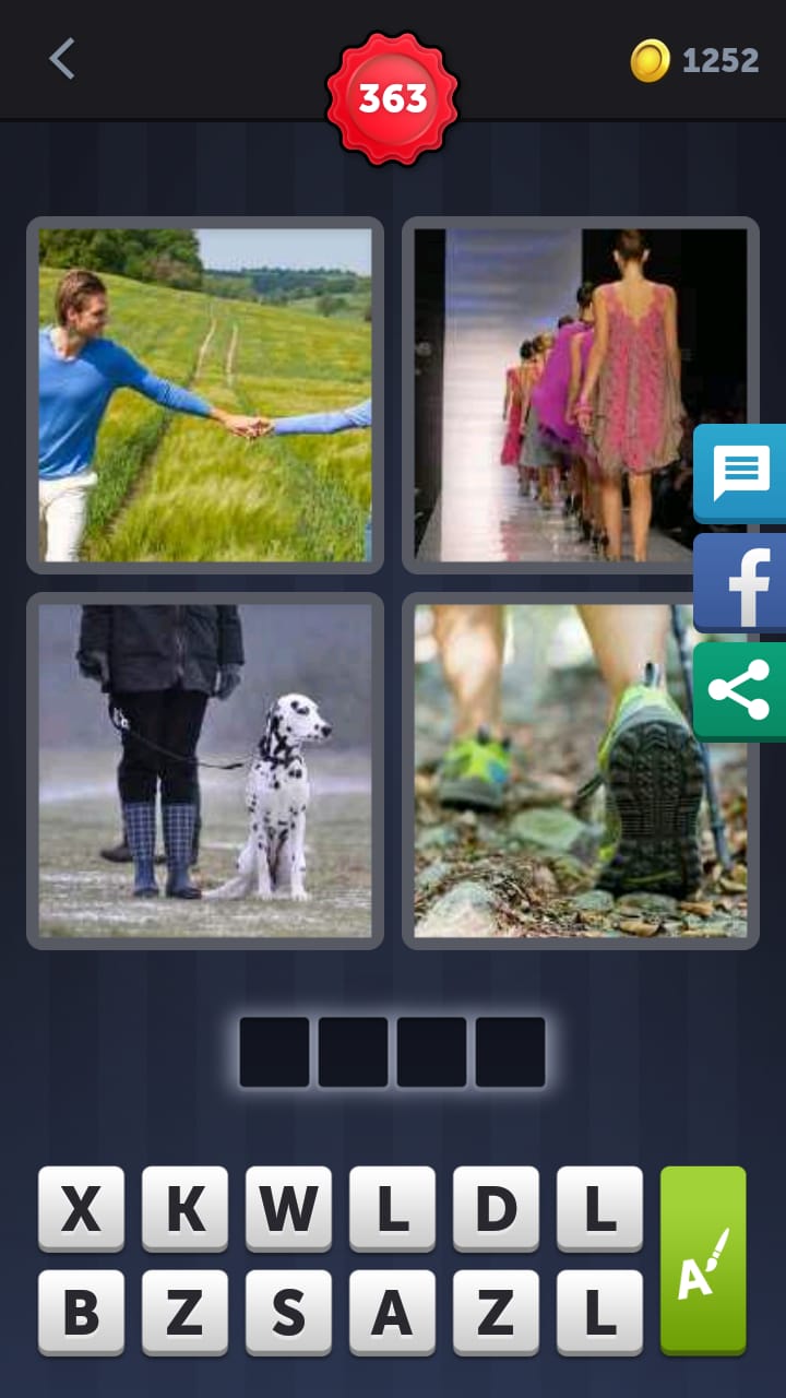 4 Pics 1 Word Level 363 Answer » Qunb