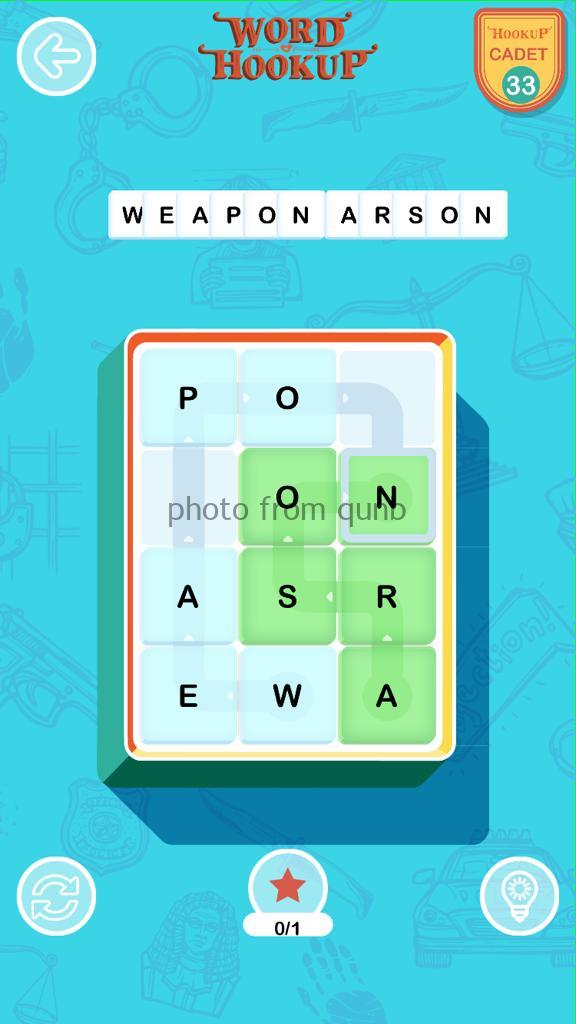 Word Hookup Cadet 33 » qunb