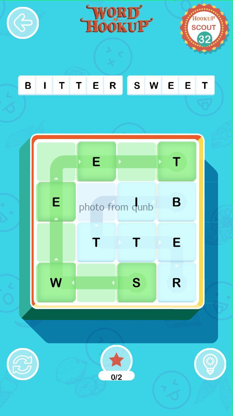 Word Hookup Scout Level 32 » Qunb