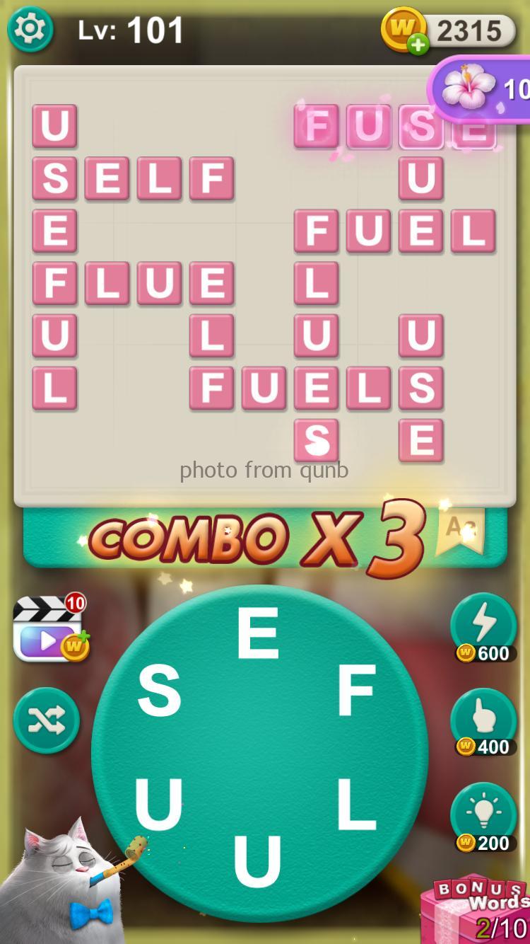 Word Villas Level 101 » Qunb