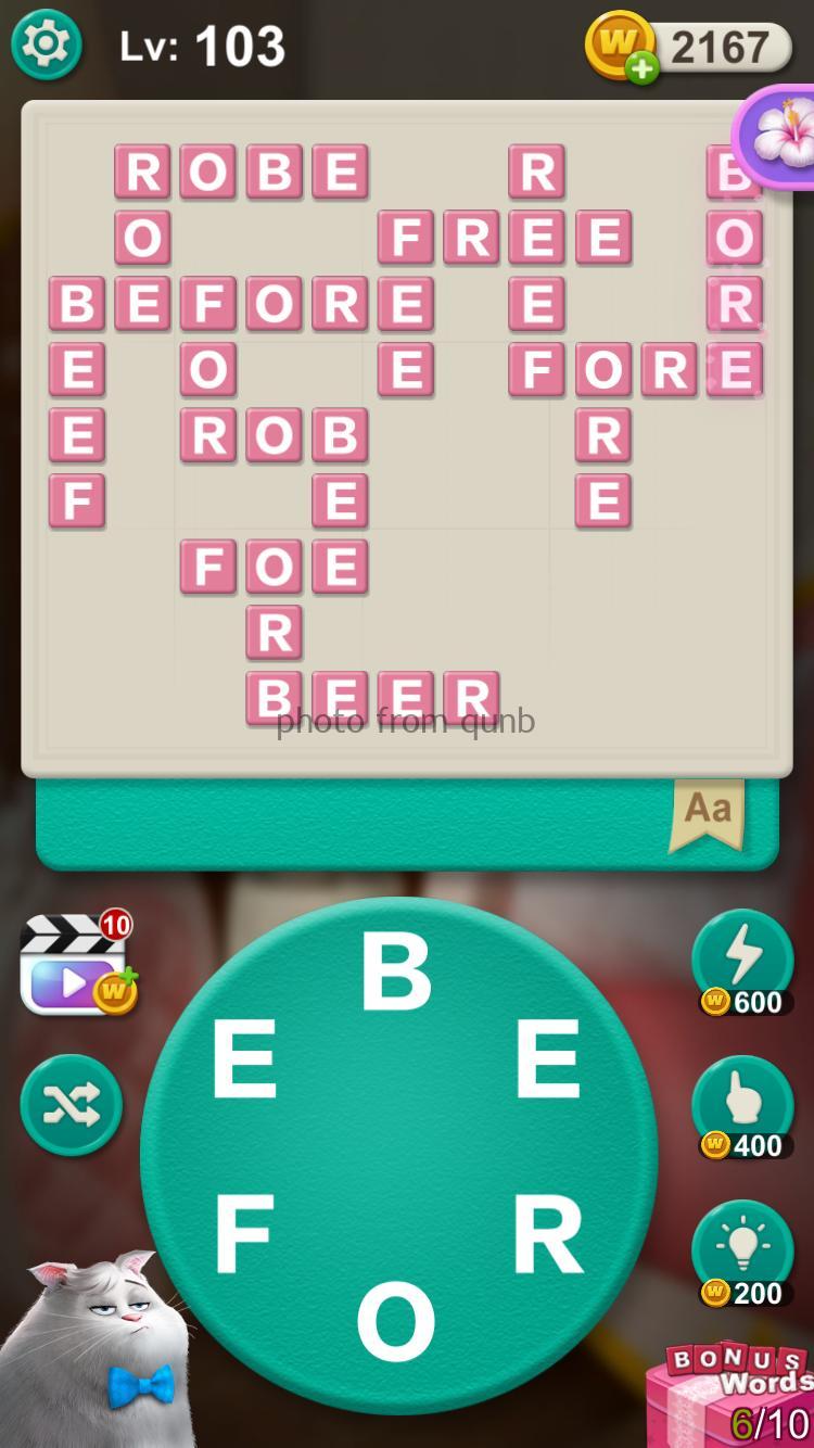 Word Villas Level 103 » qunb