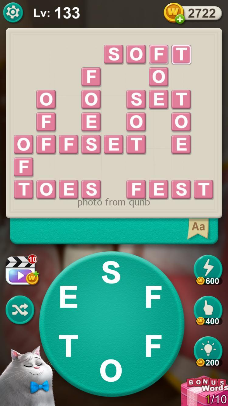 Word Villas Level 133 » Qunb