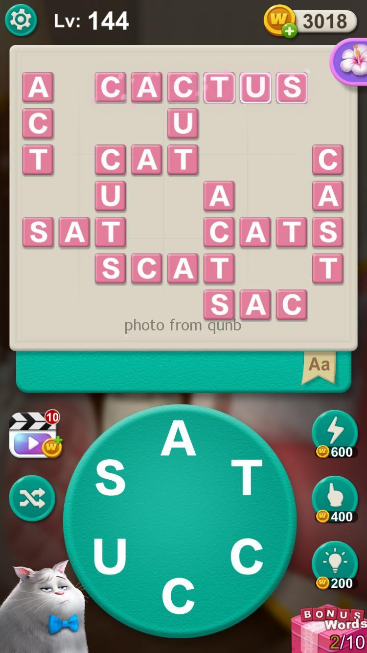 Word Villas Level 144 » qunb