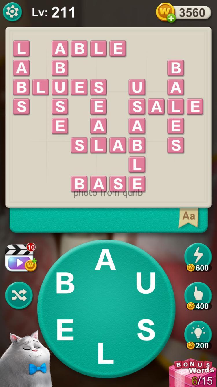 Word Villas Level 211 » Qunb