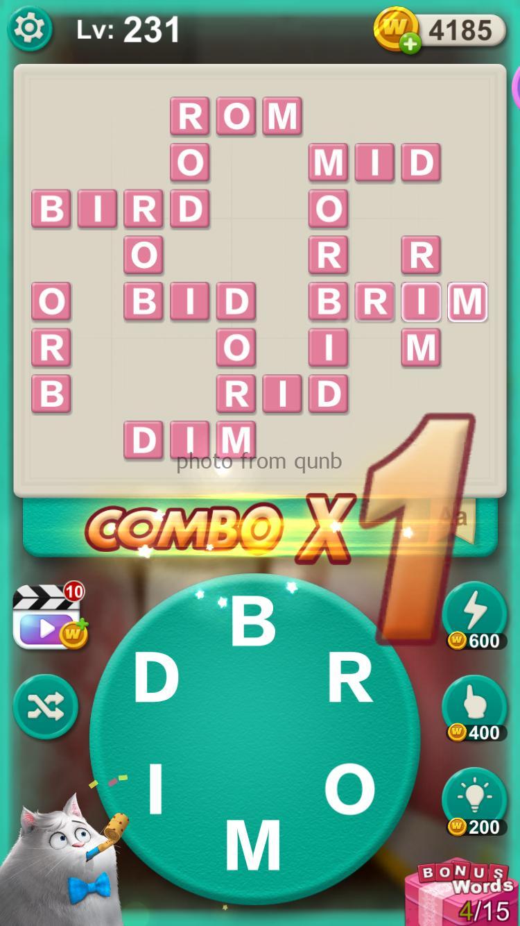 Word Villas Level 231 » Qunb