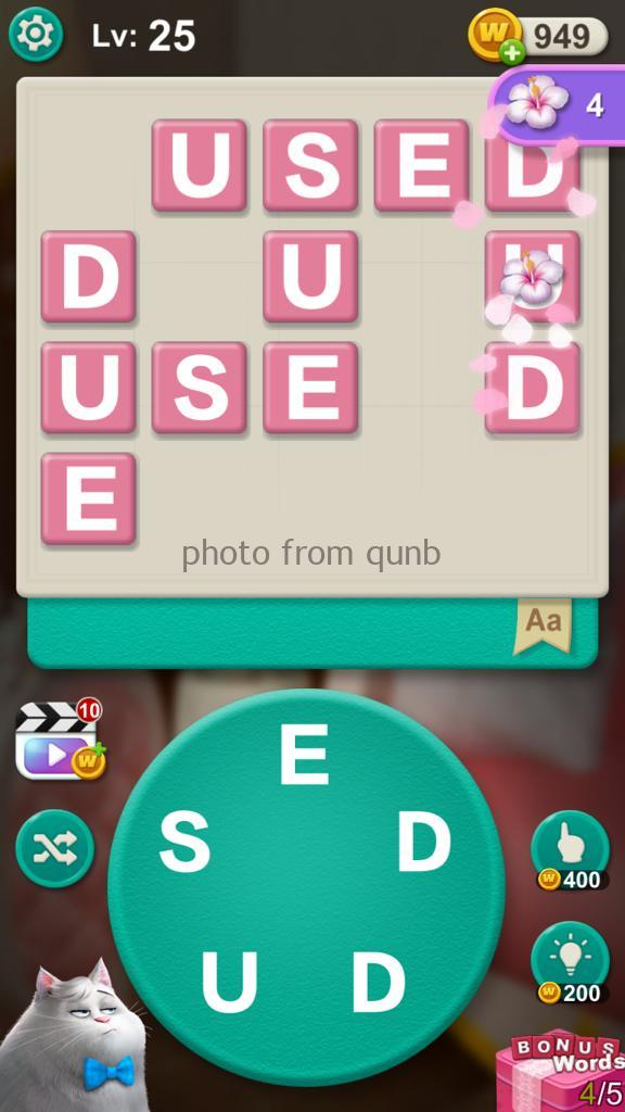 Word Villas Level 25 » Qunb