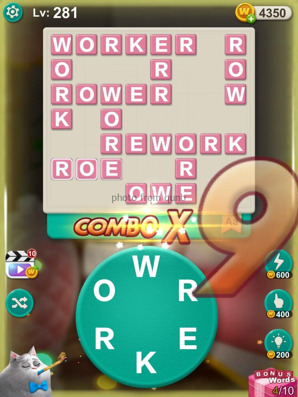 Word Villas Level 281 » qunb