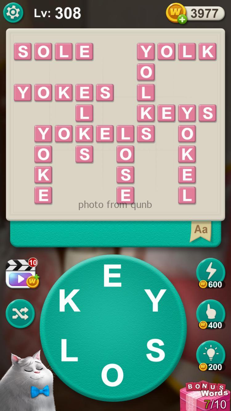 Word Villas Level 308 » qunb