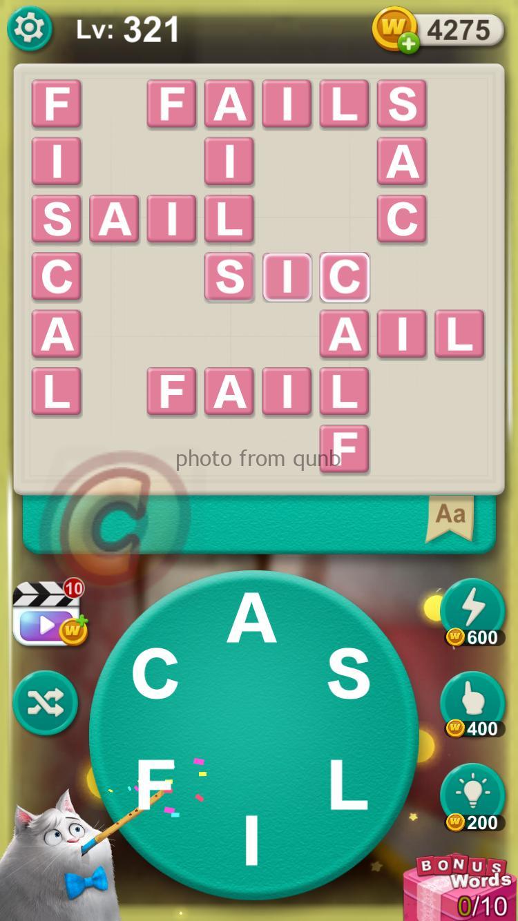 Word Villas Level 321 » Qunb