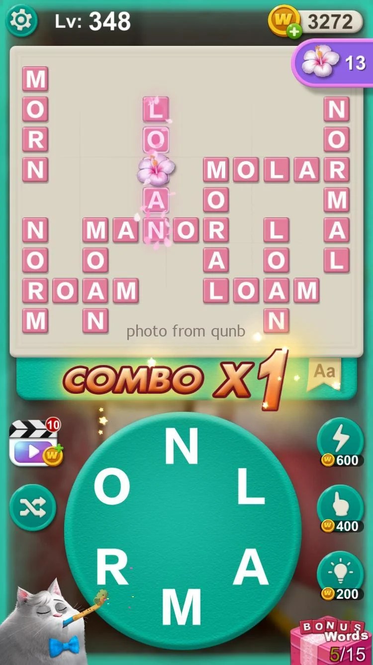 Word Villas Level 348 » qunb
