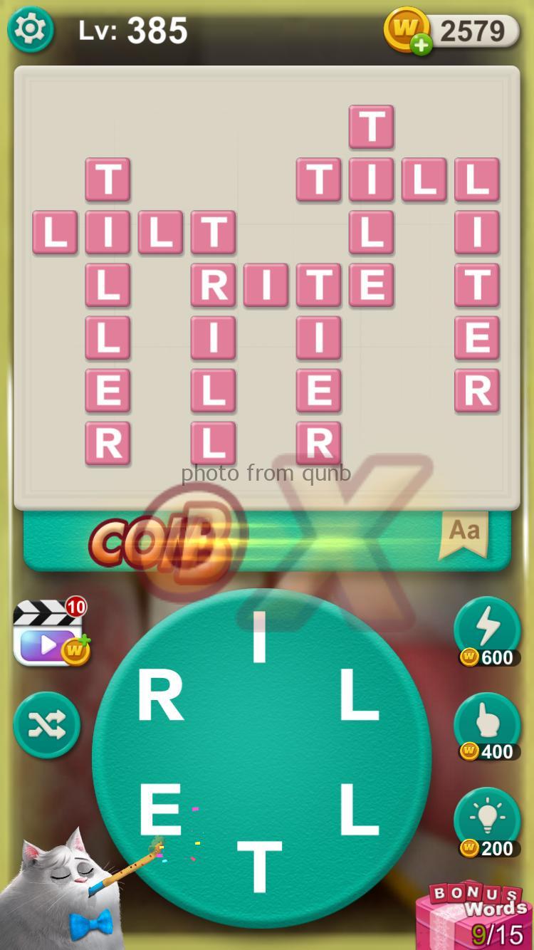 Word Villas Level 385 » Qunb