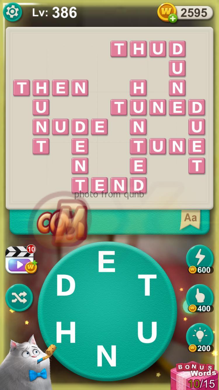 Word Villas Level 386 » qunb