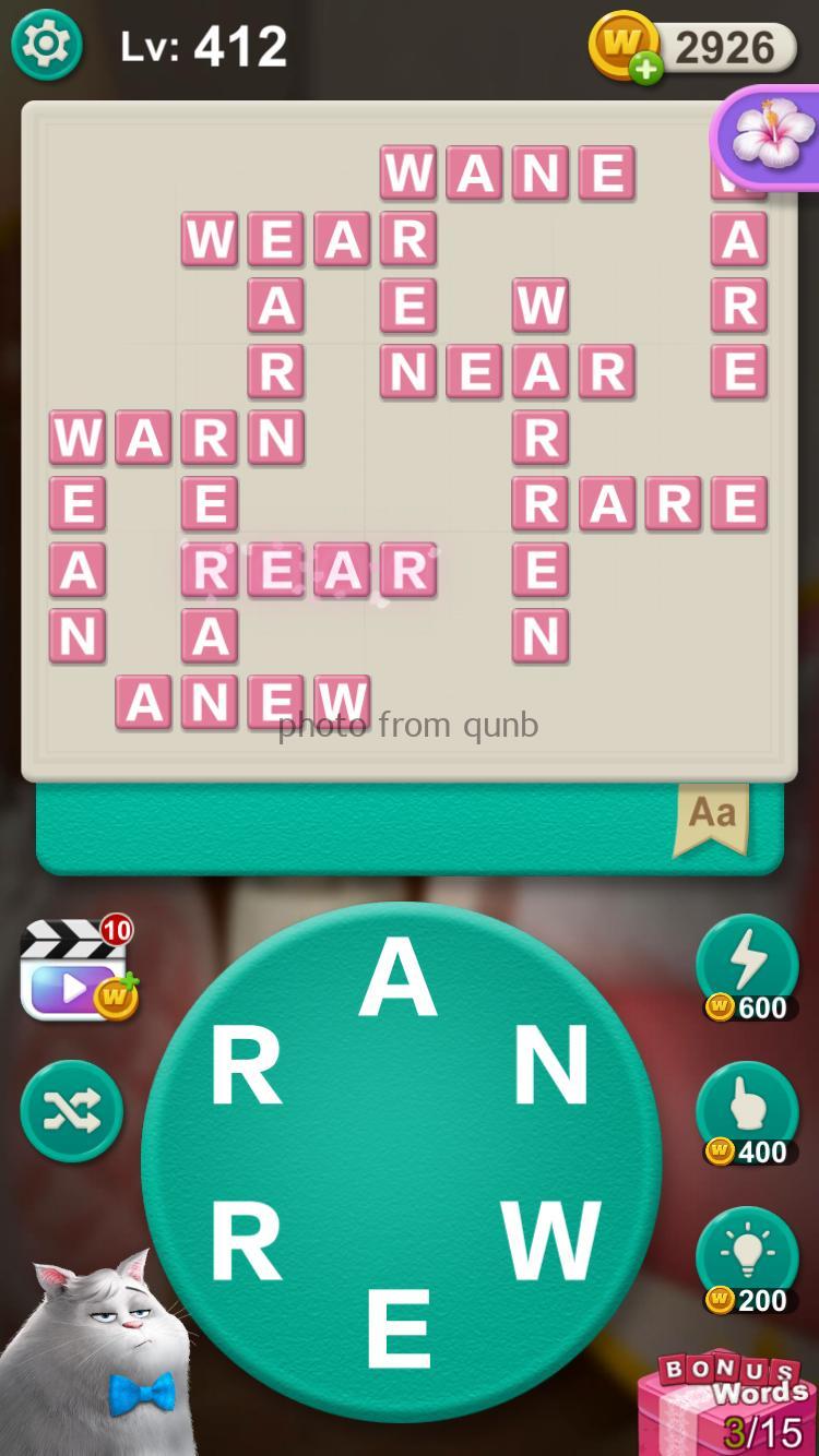 Word Villas Level 412 » qunb