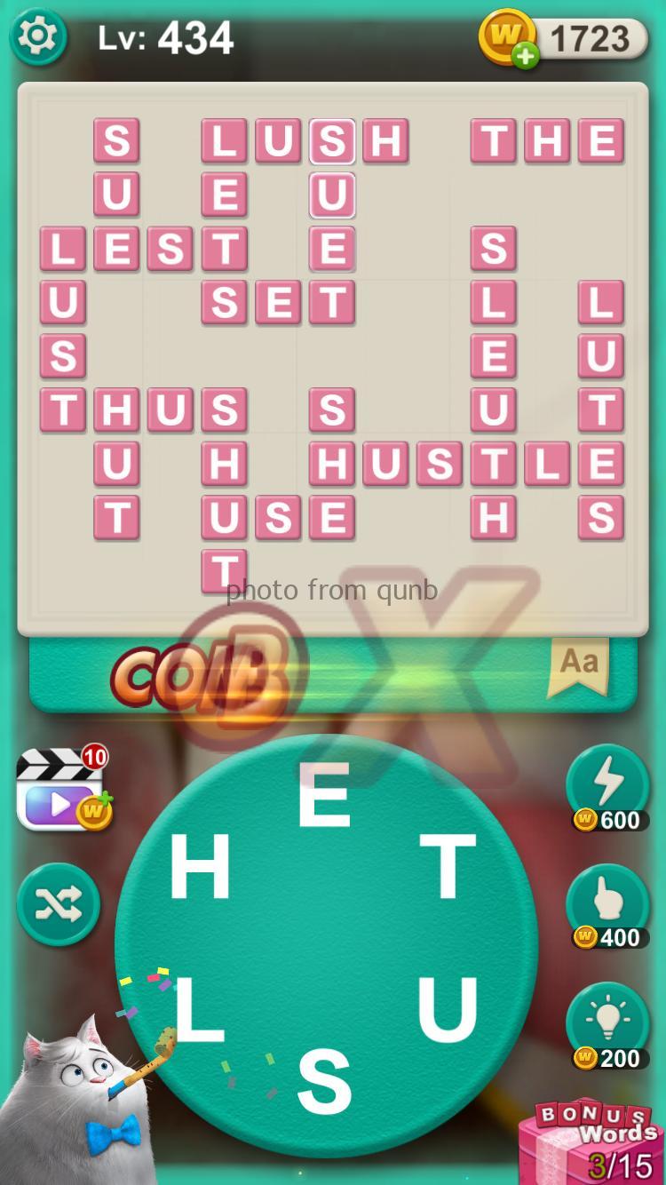 Word Villas Level 434 » Qunb