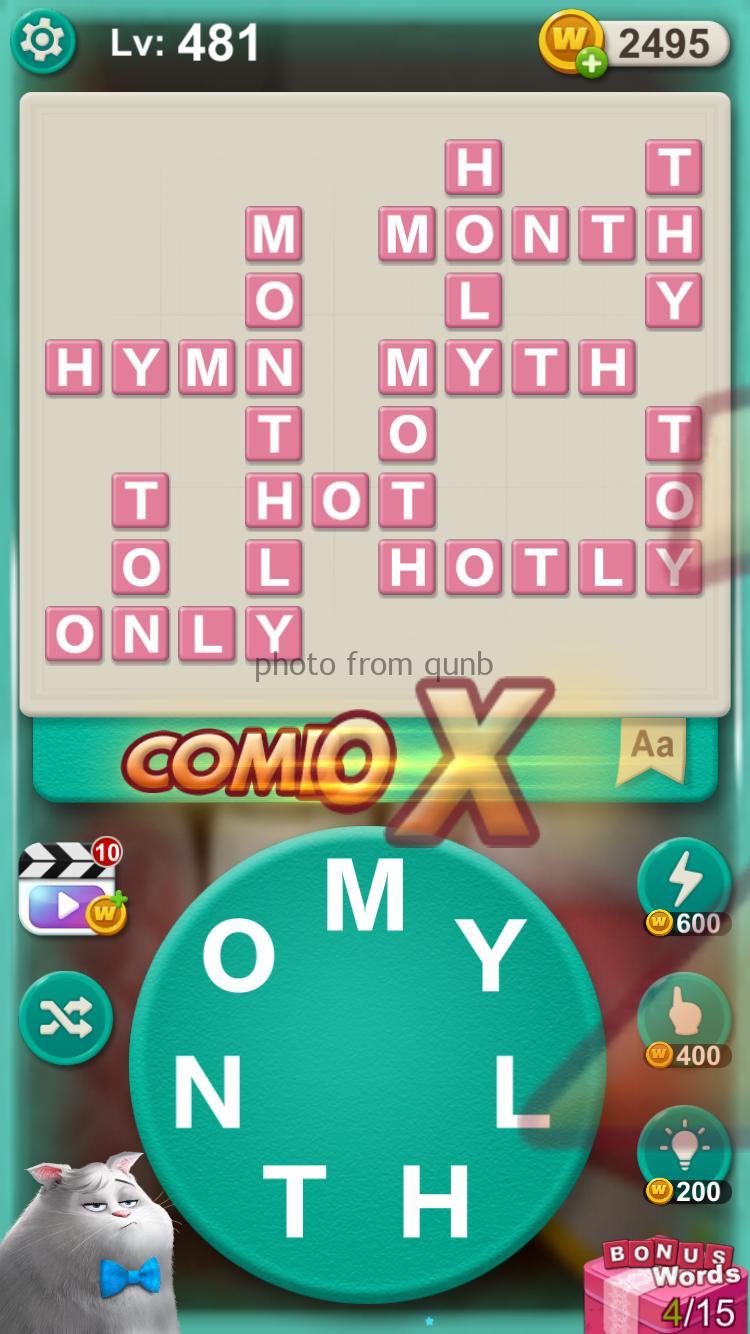 Word Villas Level 481 » Qunb