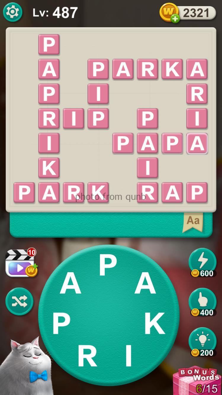 Word Villas Level 487 » Qunb