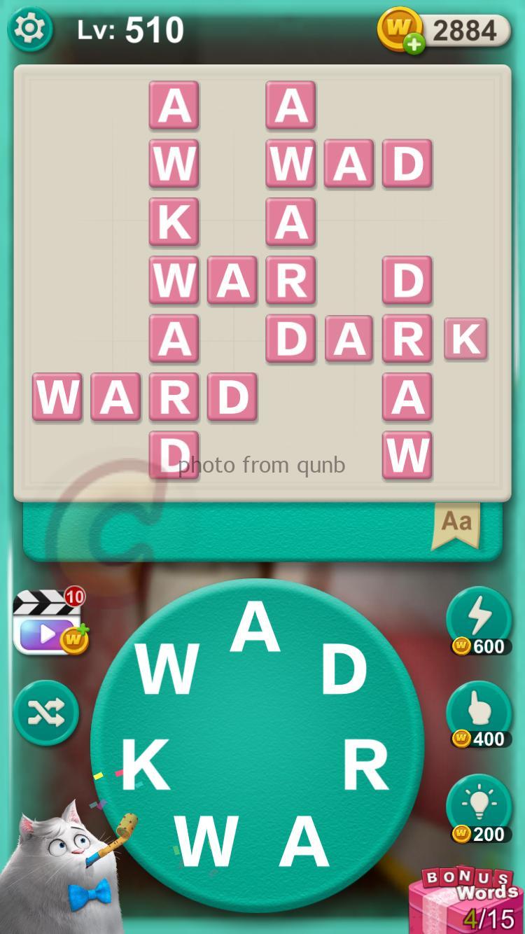 Word Villas Level 510 » Qunb