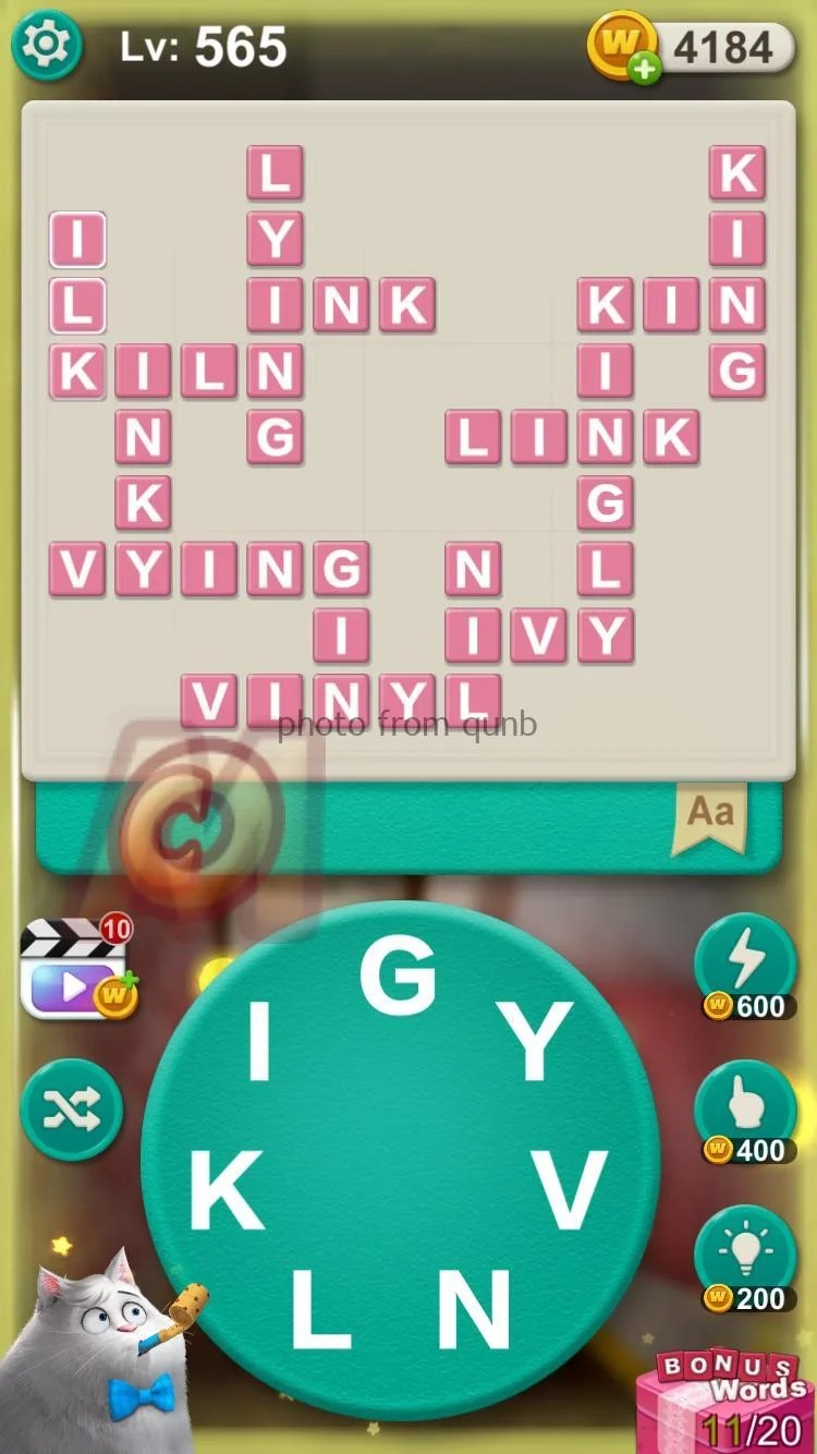 Word Villas Level 565 » qunb