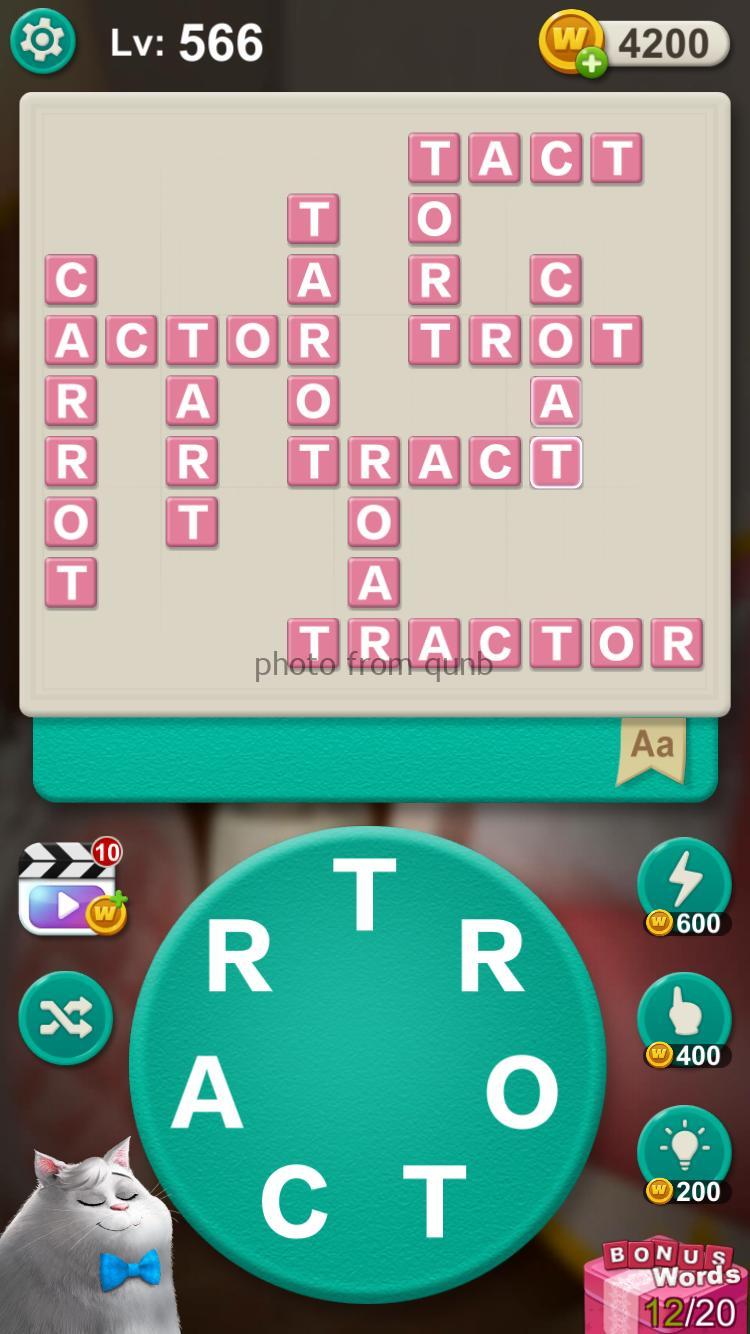 Word Villas Level 566 » Qunb