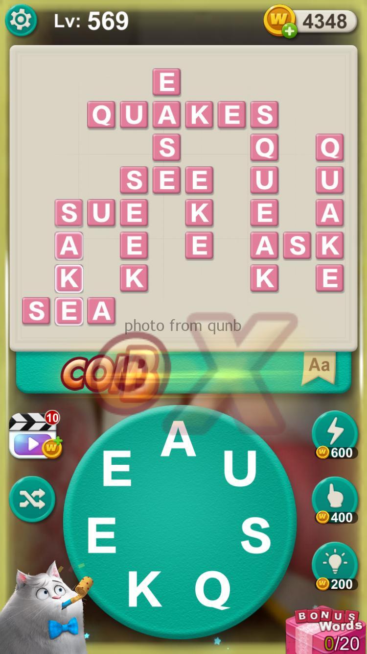 Word Villas Level 569 » Qunb