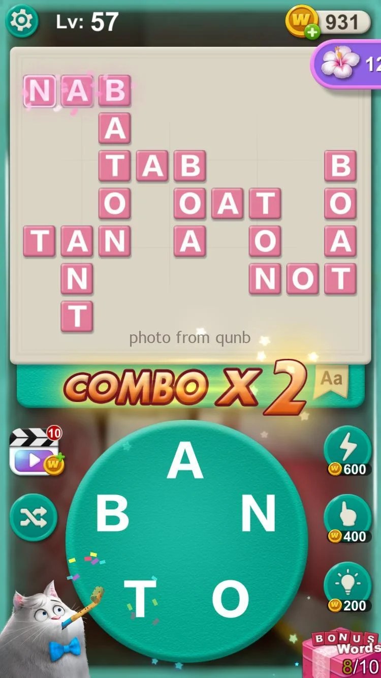 Word Villas Level 57 » qunb