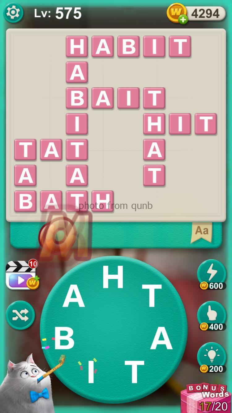 Word Villas Level 575 » qunb