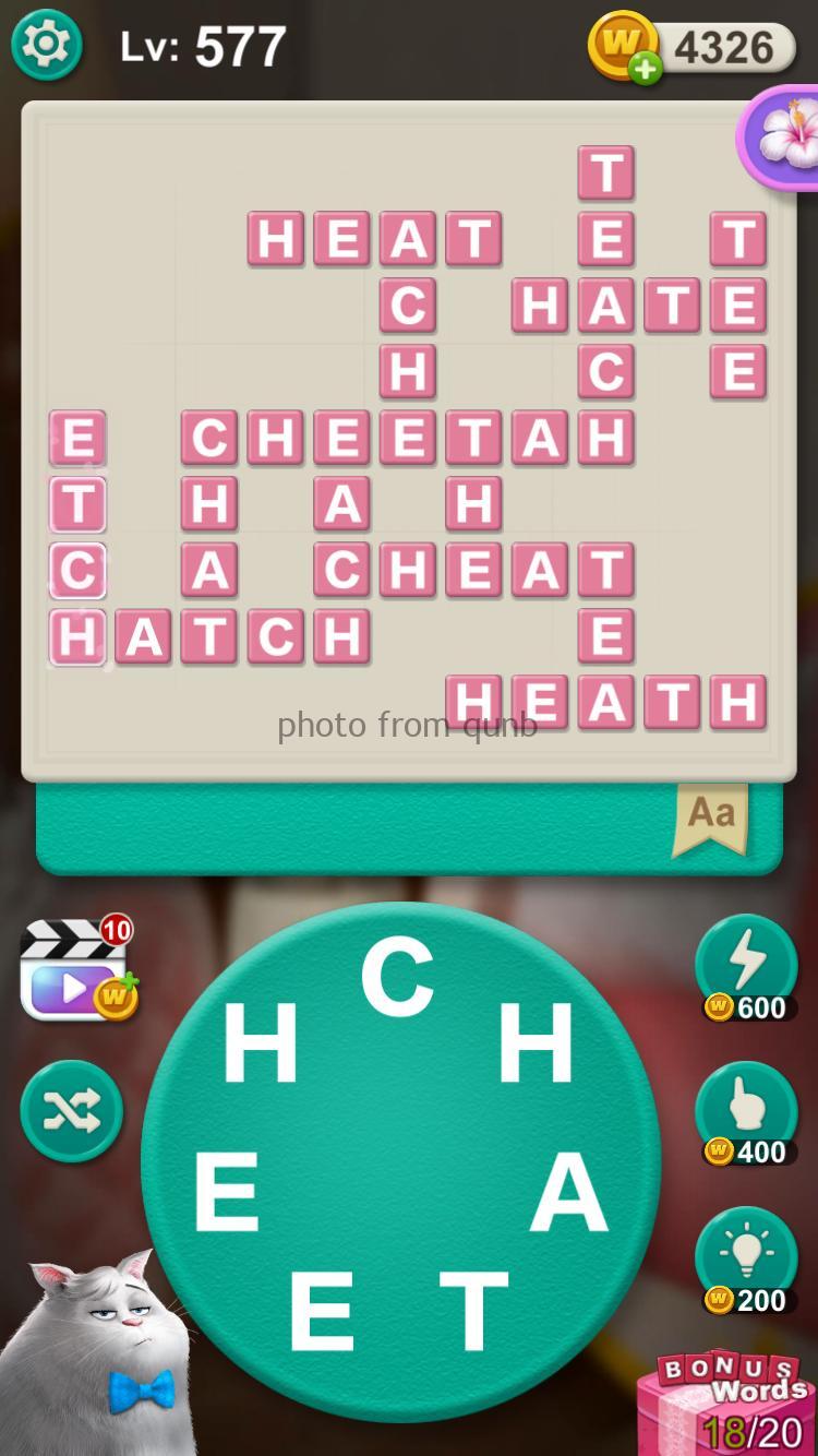 Word Villas Level 577 » Qunb