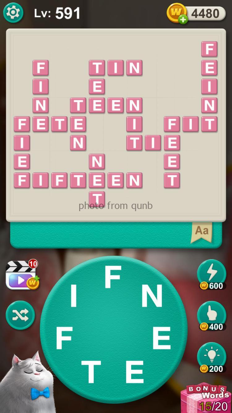 Word Villas Level 591 » Qunb