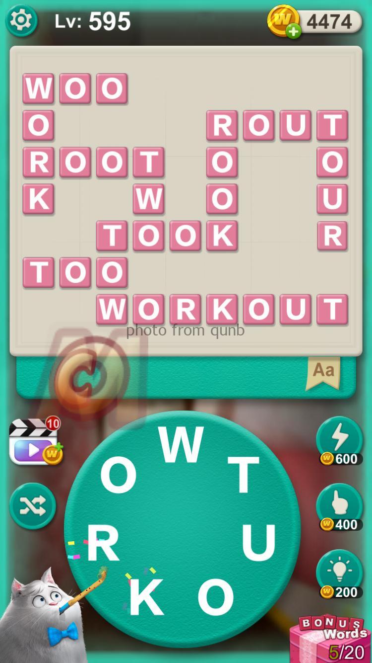 Word Villas Level 595 » Qunb