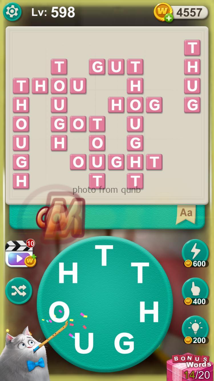 Word Villas Level 598 » qunb