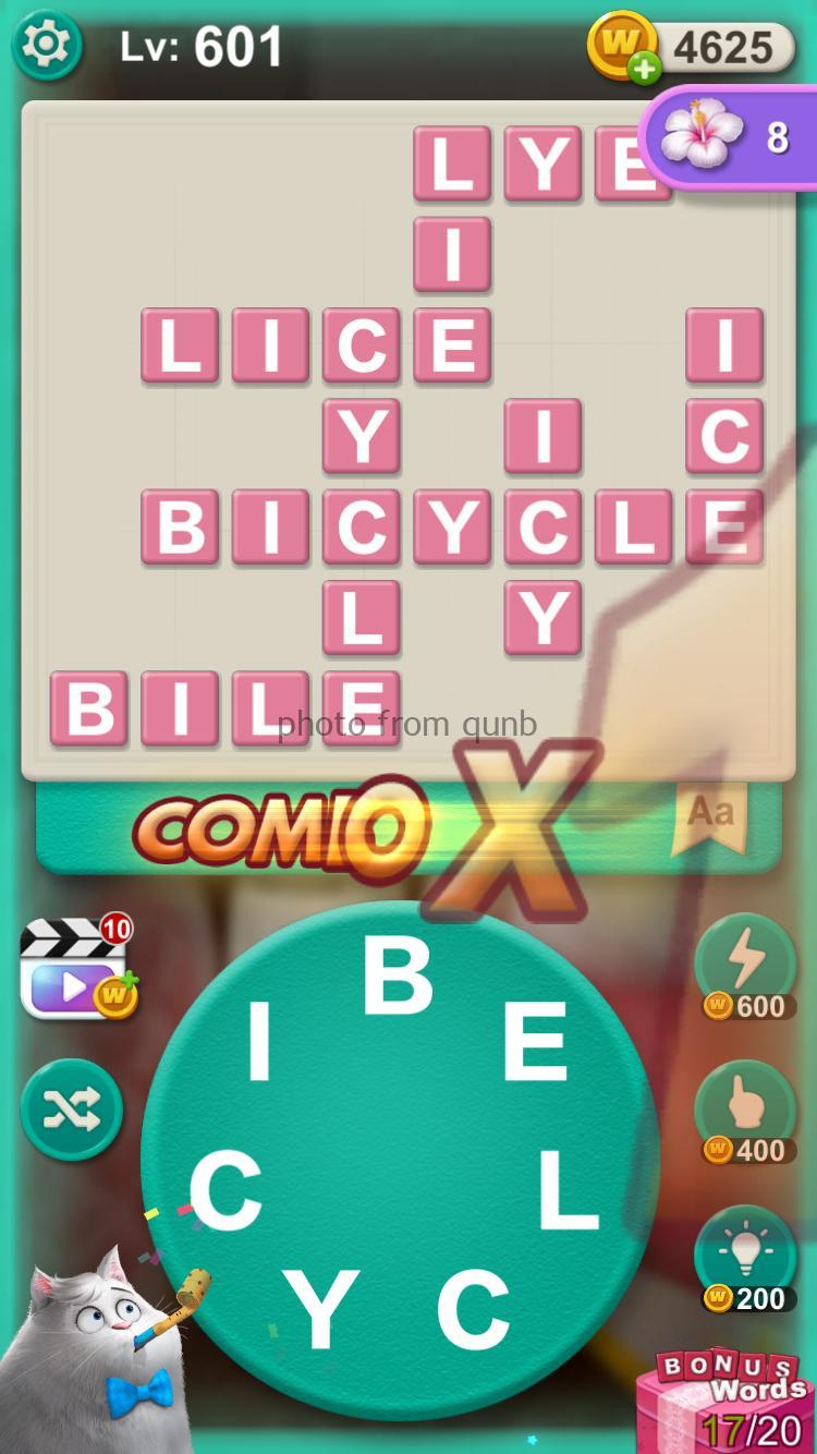 Word Villas Level 601 » qunb