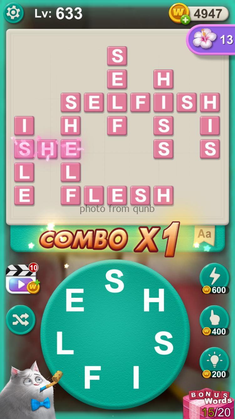 Word Villas Level 633 » Qunb