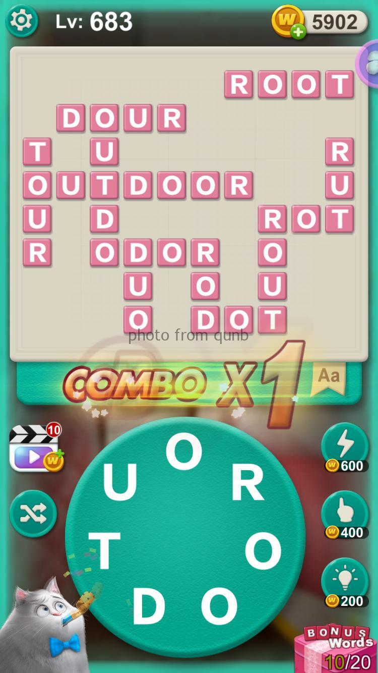 Word Villas Level 683 » Qunb