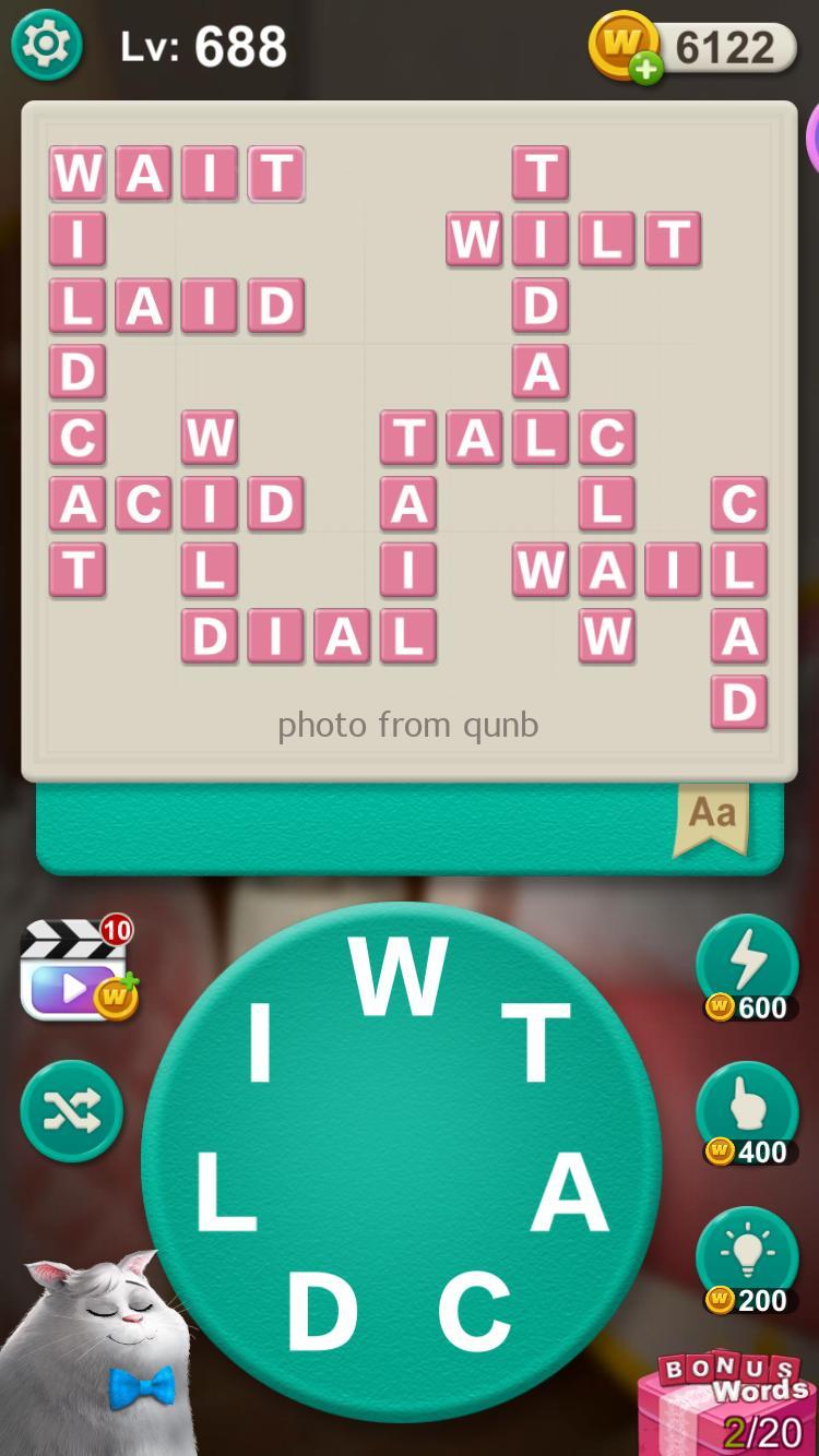 Word Villas Level 688 » qunb