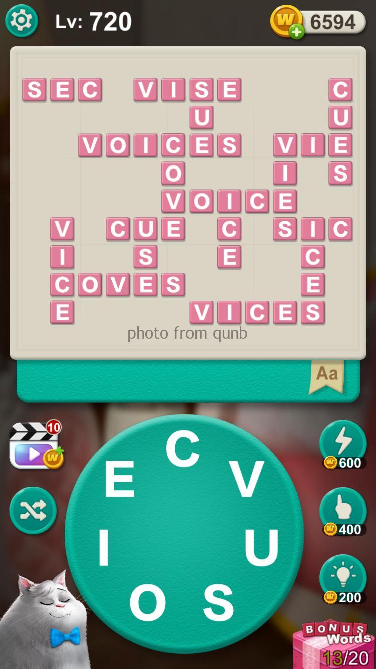 Word Villas Level 720 » qunb