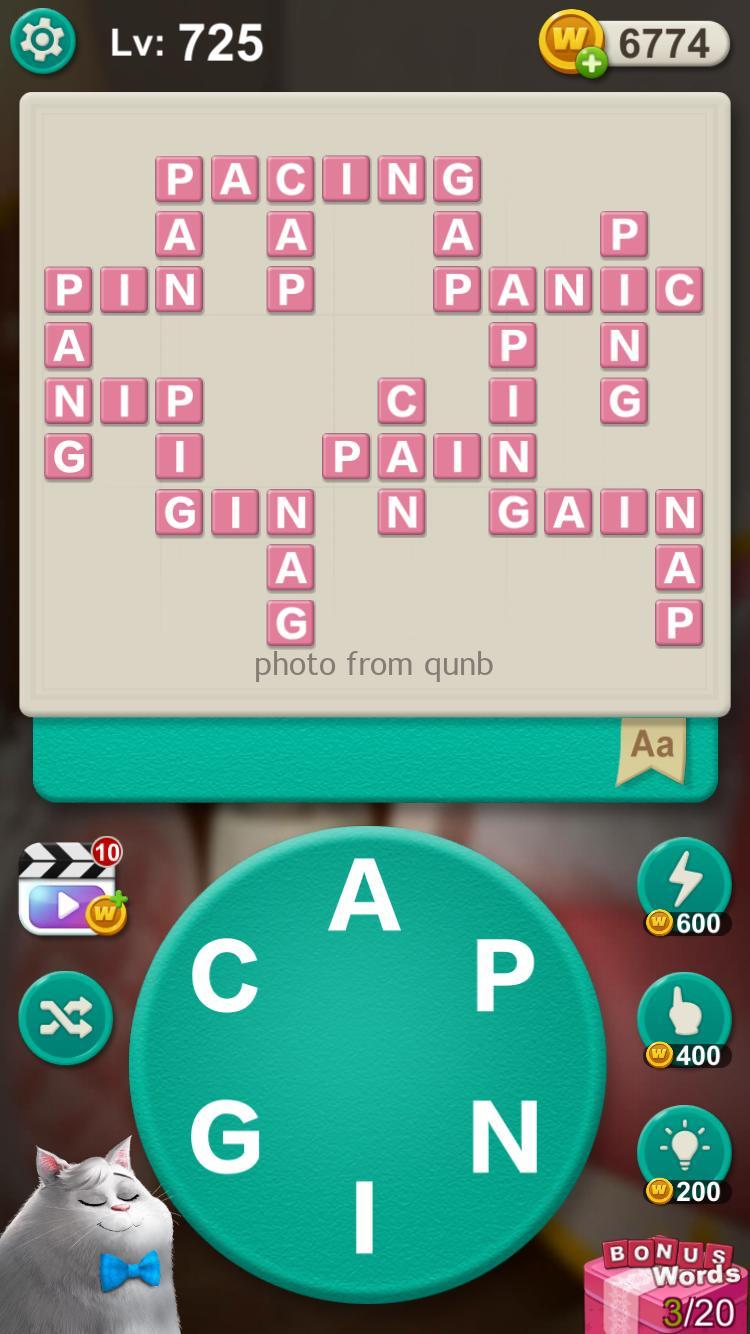 Word Villas Level 725 » qunb