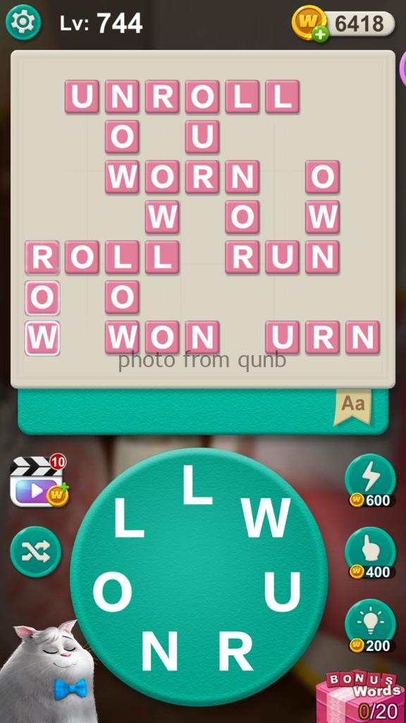 Word Villas Level 744 » Qunb