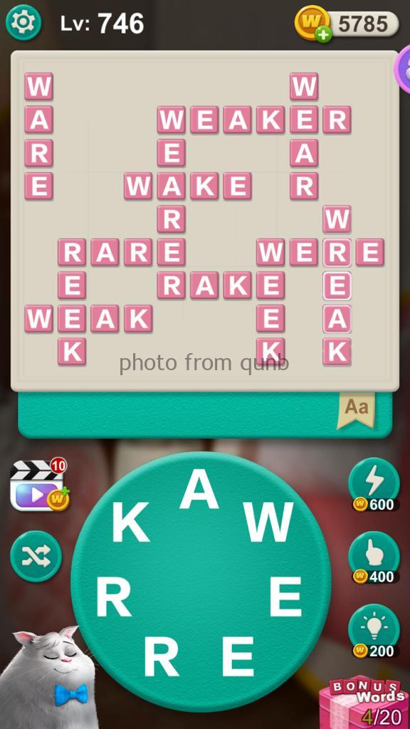 Word Villas Level 746 » Qunb