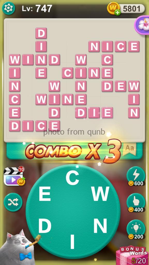 Word Villas Level 747 » Qunb