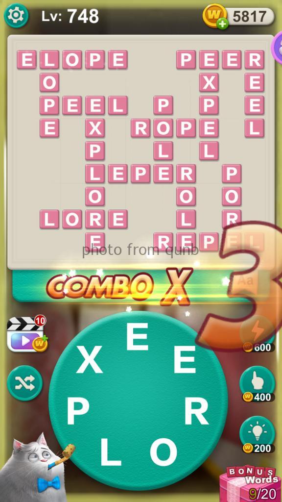 Word Villas Level 748 » Qunb