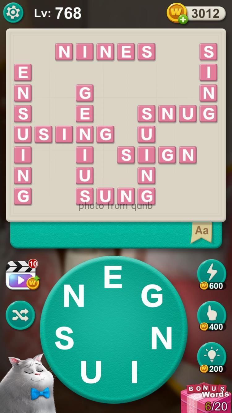 Word Villas Level 768 » qunb