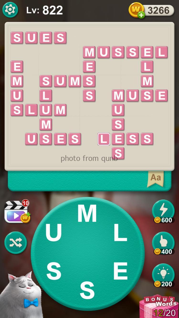 Word Villas Level 822 » qunb