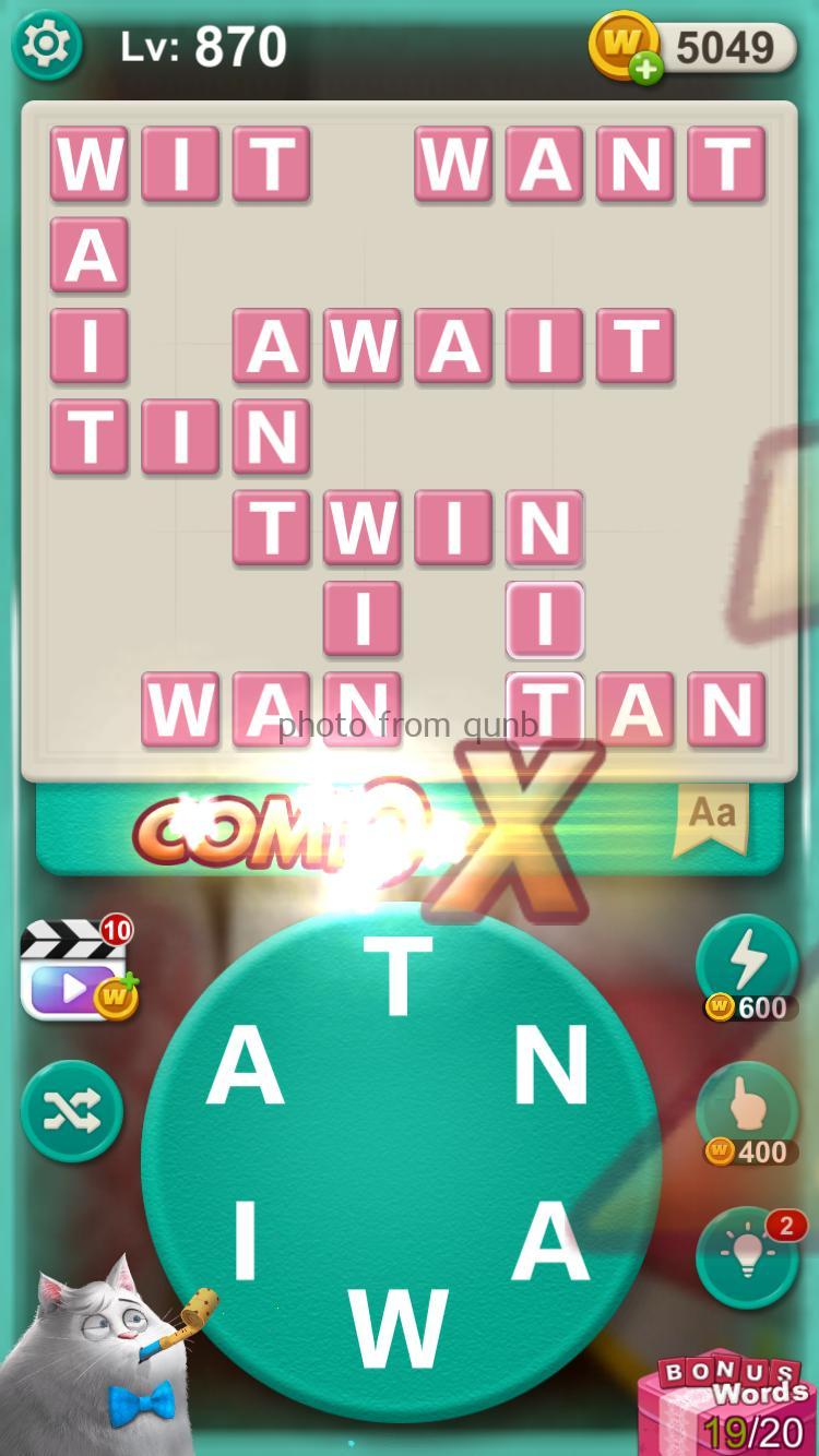 Word Villas Level 870 » qunb