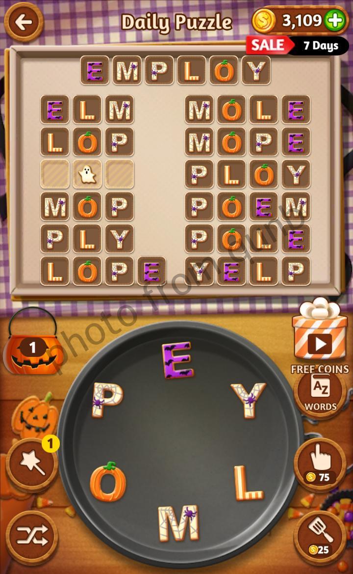 Word Cookies October 24 » Qunb