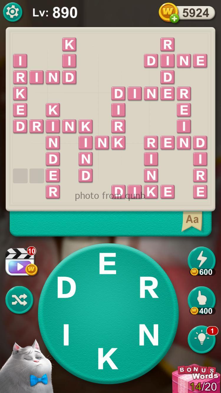 Word Villas Level 890 » qunb