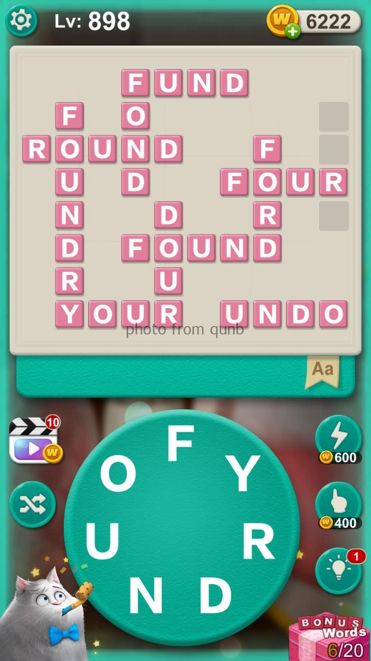 Word Villas Level 898 » qunb