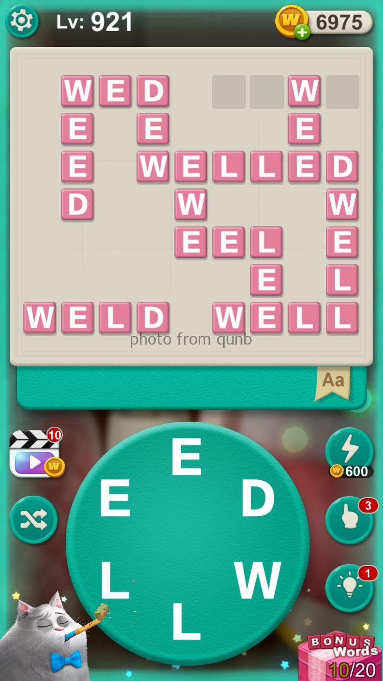 Word Villas Level 921 » Qunb